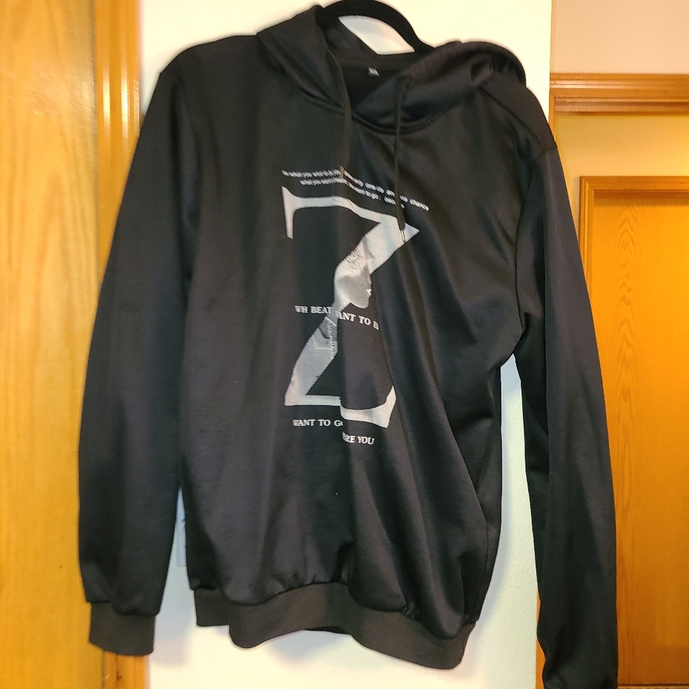 Black hoodie